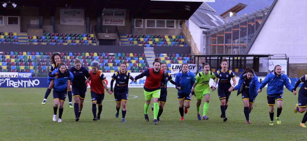 Il Trento agguanta un pareggio d'oro nel recupero su calcio di rigore